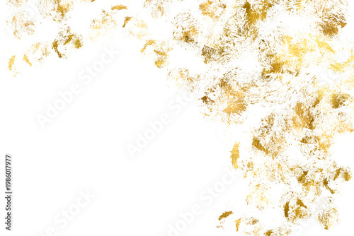 Tableau sur toile Watercolor gold