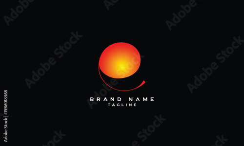 OE, EO, OC, CO, Abstract initial monogram letter alphabet logo design