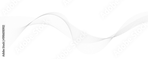 Abstract Wave Line Background