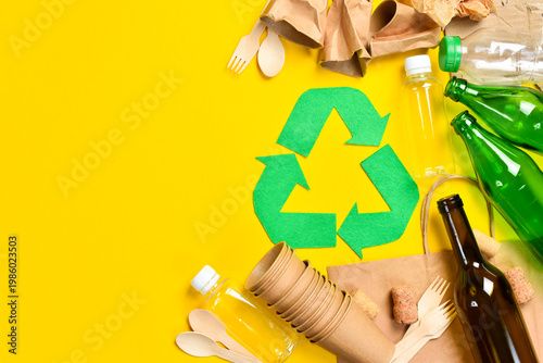 Fotografía Symbol of recycling