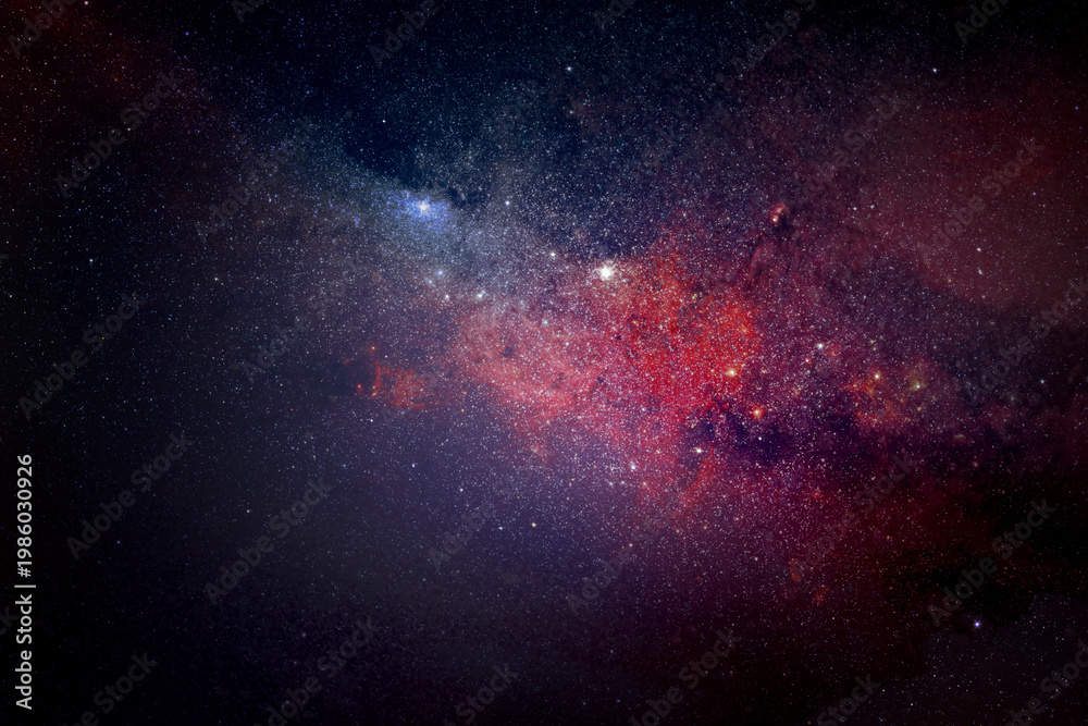 Fototapeta premium Space galaxy background