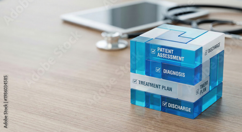 Medical checklist patient assessment diagnosis treatment plan discharge healthcare