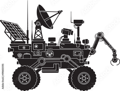 Lunar rover, spacecraft, robotic vehicle, astronomy, exploration