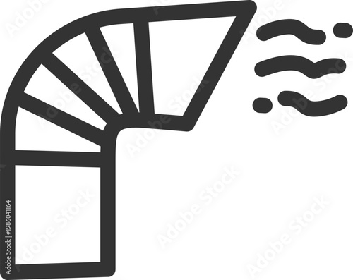Air Duct Ventilation Icon