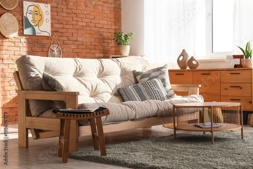 Interior of stylish living ...
