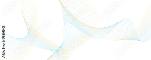 Abstract flowing wavy lines. Digital motion element for modern design.