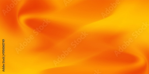 Simple autumn orange background  with soft, blurred warm colored mesh gradient background.Modern colored gradient art project