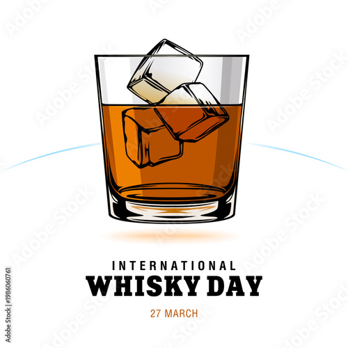 International whisky day banner