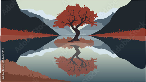 a lonely tree