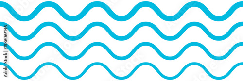 Seamless wavy line and zigzag patterns set. Horizontal curvy waves stripe and zig zags. Collection of underlines, linear sings, border and frames design element. Vector illustration EPS10