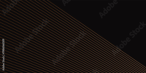 Black orange halftone abstract background for backdrop or presentation