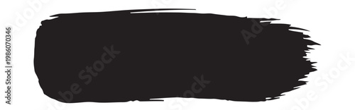 Abstract black brushstroke a bold and minimalist artistic expression