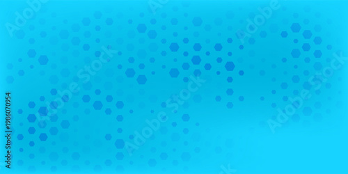 Retro sky pattern on an old paper background. Vintage raster clouds. Modern hexagons.