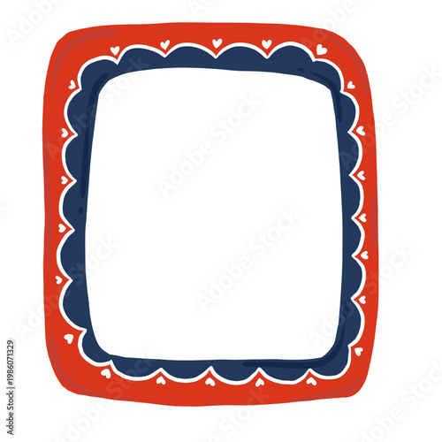 Heart-Decorated Frame
