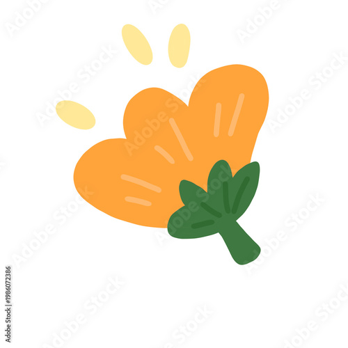 Paw Print Flower