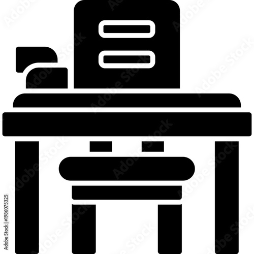 School Desk Icon