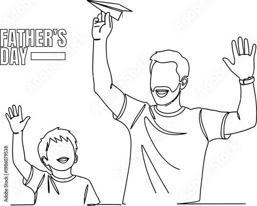Sketch of people celebrating with raised arms and joyful expressions