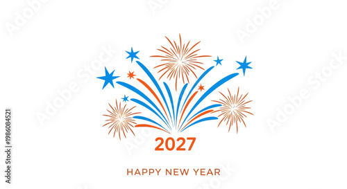 Fireworks display with colorful sparks.