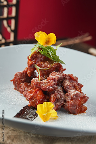 Cantonese-style char siu spare ribs