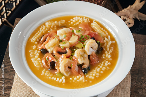 Seafood Chowder with Three Treasures