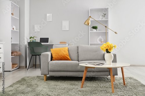Interior of stylish living ...