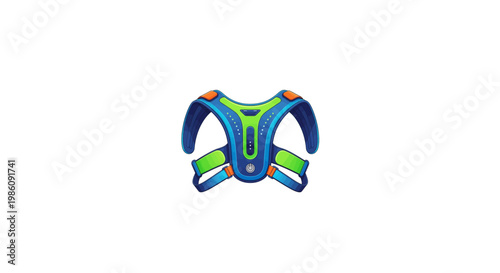 Colorful futuristic wearable technology device with ergonomic design last2026.