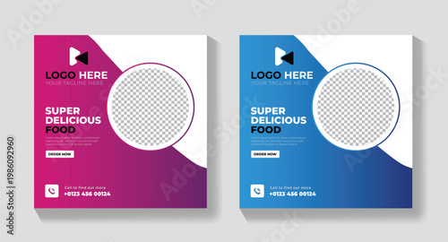 Super Delicious Food Menu Template , Modern Restaurant Flyer Design