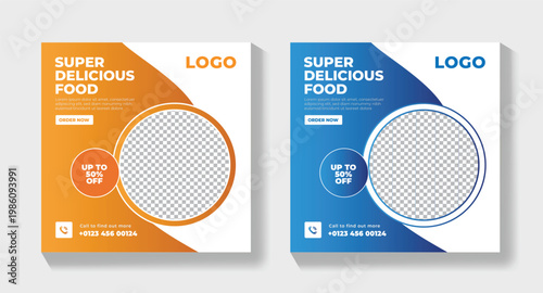 Super Delicious Food Menu Template , Modern Restaurant Flyer Design