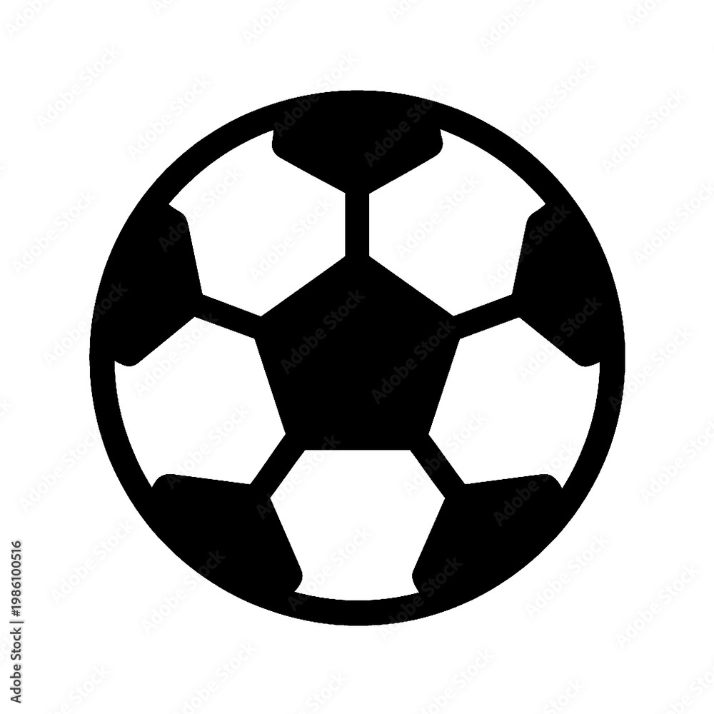 Fototapeta premium Soccer ball illustration