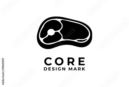 Meat Steak Logo Vector for Butcher Shop, Restaurant, Food Business and Protein Nutrition Branding Design