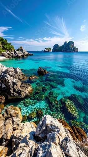 Crystal clear ocean view