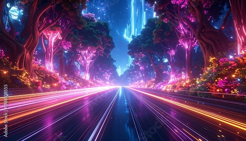 Electric forest highway