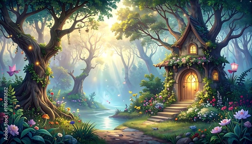 Enchanted forest cottage (7)