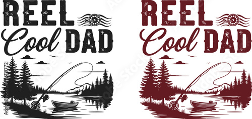 Reel cool dad celebrating fathers day with fishing designs perfect gift ideas for dad