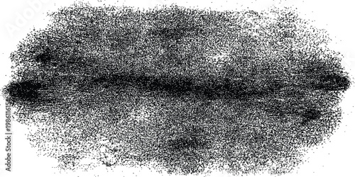 Dense horizontal grunge smudge texture with central black bar and scattered speckle effect