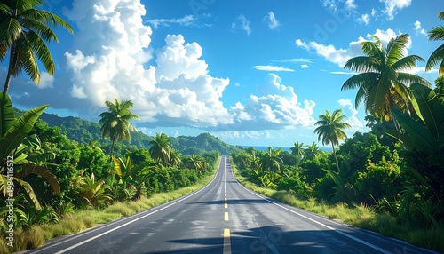 Endless Tropical Road