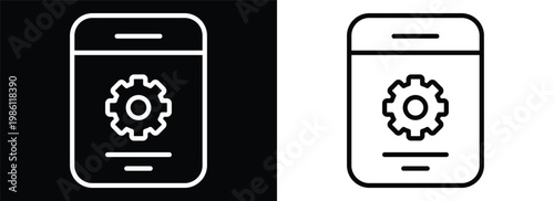 Document monochrome line style