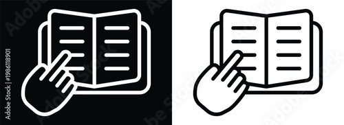 Evaluation monochrome line style