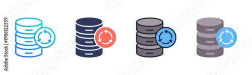 Restore Icon Set Multiple Style Collection