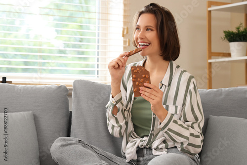 Beautiful young happy woman...