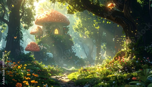Enchanted mushroom homes (3)