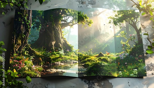 Enchanted woodland scene (3)