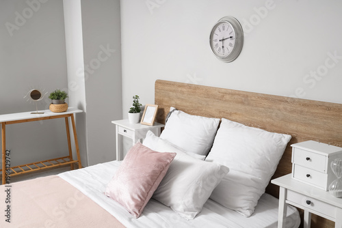 Interior of stylish bedroom...