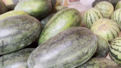 watermelon at the market