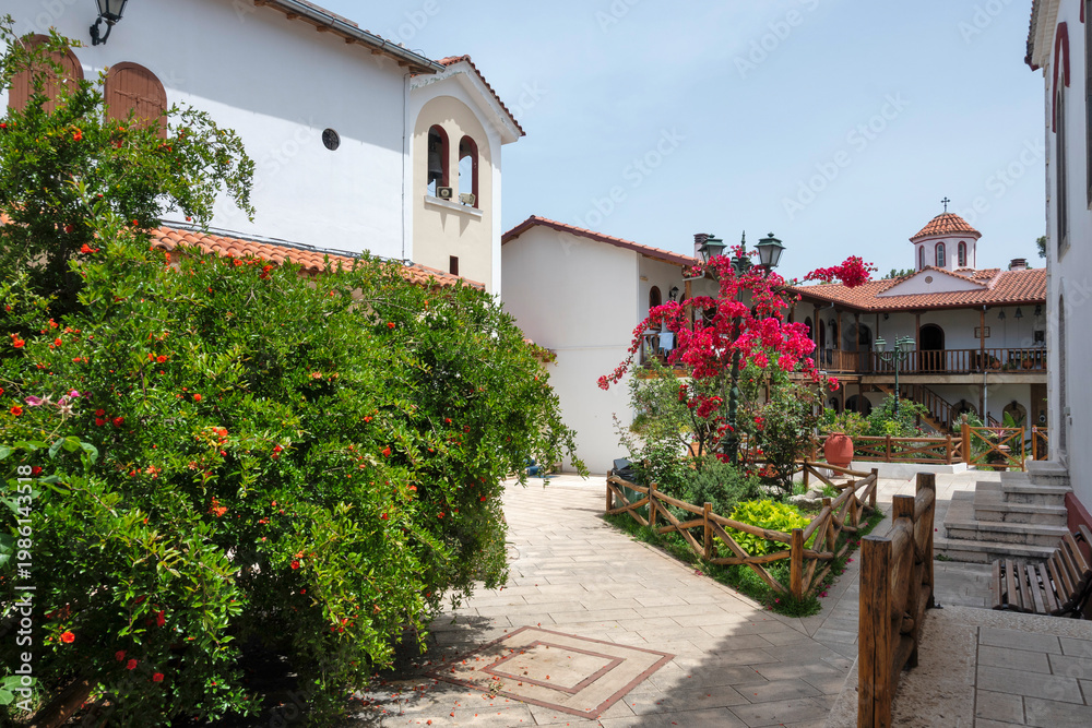 Naklejka premium Orthodox Faneromeni Monastery at Lefkada, Greece