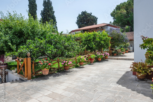 Orthodox Faneromeni Monastery at Lefkada, Greece
