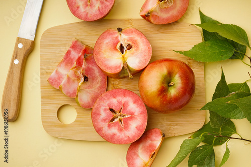 Wooden board with sweet pin...