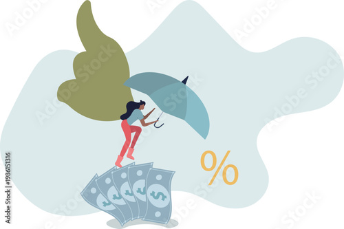 character opening savings account and receiving interest on deposits.person's life situation and his activities.