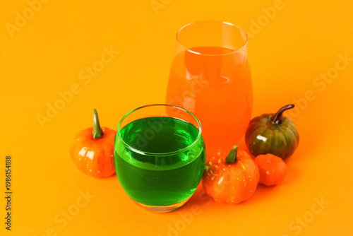 Glasses of delicious cockta...