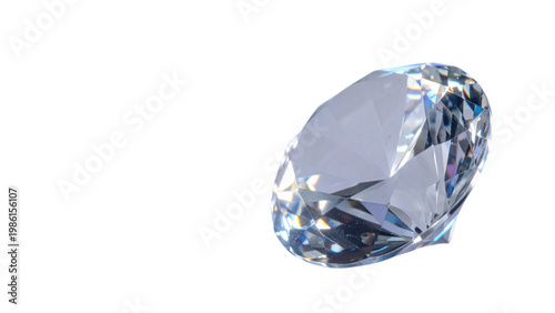 A radiant blue gemstone with brilliant facets and sharp edges displayed prominently Vector